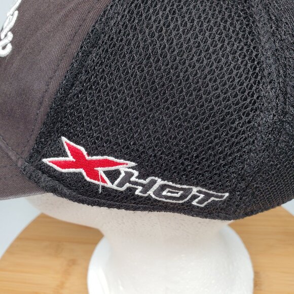 Callaway Golf Hat S/M Black Odyssey X HOT Tour Fitted Cap Promo Stretch Fit - Picture 7 of 10
